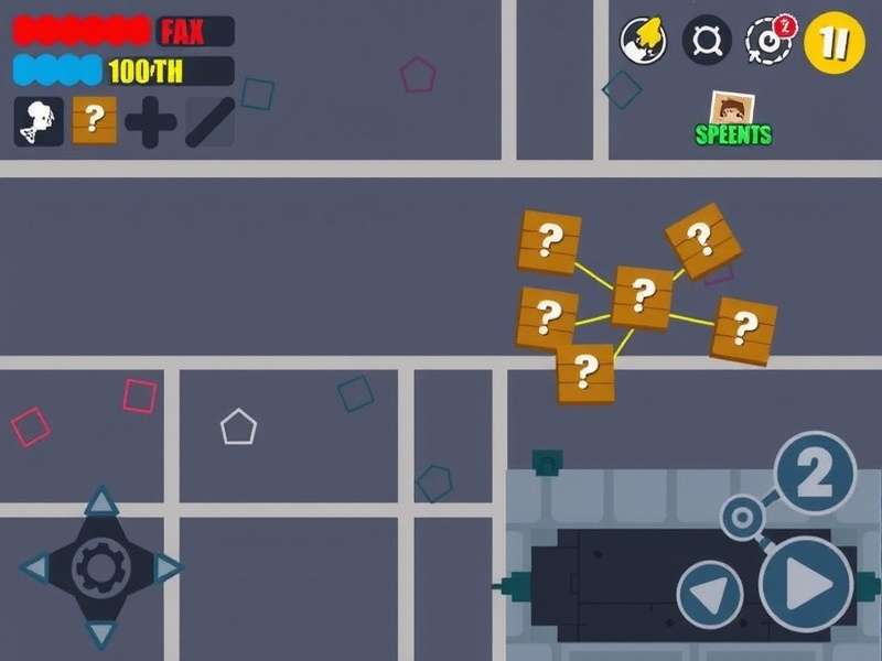 Hyper Parcel Quest Game Screenshot